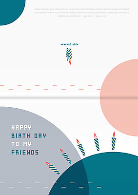 도형 템플릿 기념일 카드템플릿 촛불 사람없음 원형 생일 생일축하 생일카드 이미지템플릿 AI파일 초 카드_감사 이벤트 축하 파일형식 벡터