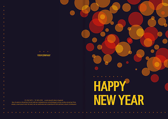 도형 템플릿 기념일 카드템플릿 새해 사람없음 빛 새해인사 원형 감사카드 보케 신년카드 이미지템플릿 AI파일 카드_감사 이벤트 인사 파일형식 벡터