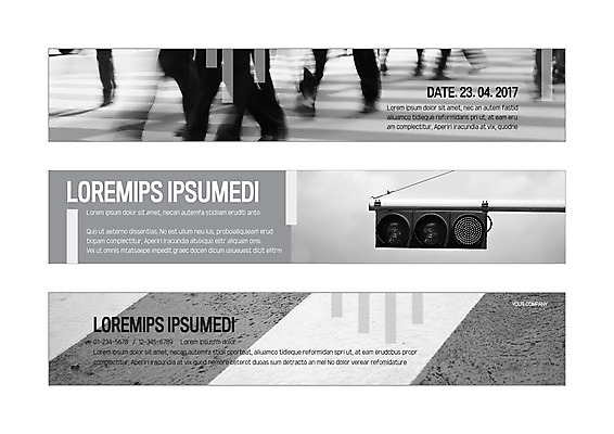 템플릿 배너템플릿 가로배너 사각프레임 신체부위 사각형 현수막 횡단보도 신호등 배너세트 AI파일 도형 배너 프레임 사람 가로 세트 보행로 파일형식 벡터