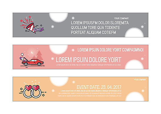 템플릿 배너템플릿 가로배너 자동차 사각프레임 폭죽 사람없음 사각형 현수막 커플반지 배너세트 AI파일 도형 배너 육상교통 프레임 가로 세트 반지 파일형식 벡터