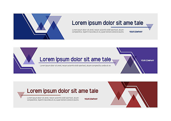 도형 템플릿 배너템플릿 가로배너 사각프레임 사람없음 사각형 현수막 삼각형 배너세트 AI파일 배너 프레임 가로 세트 파일형식 벡터