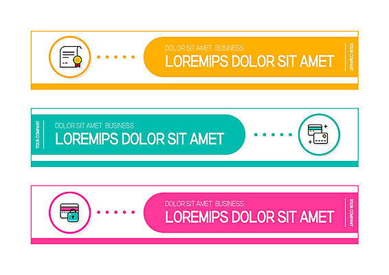 템플릿 배너템플릿 가로배너 사각프레임 사람없음 사각형 현수막 신용카드 보안 증명서 배너세트 AI파일 도형 배너 프레임 안전 가로 금융 세트 파일형식 벡터