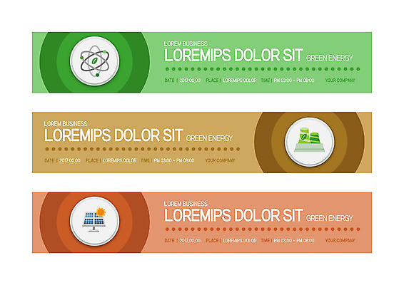 템플릿 배너템플릿 가로배너 사각프레임 사람없음 사각형 현수막 그린에너지 태양에너지 집열판 바이오에너지 배너세트 AI파일 도형 배너 프레임 가로 세트 에너지 파일형식 벡터