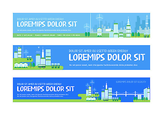 템플릿 배너템플릿 가로배너 사각프레임 빌딩 사람없음 건물 사각형 현수막 도시 그린에너지 풍력에너지 배너세트 그린시티 AI파일 도형 건축물 배너 프레임 가로 세트 에너지 파일형식 벡터 그린뉴딜