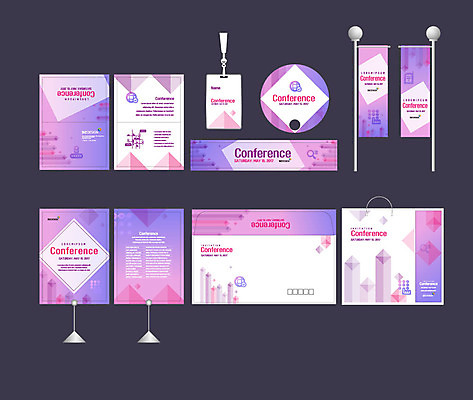 도형 템플릿 배너템플릿 사람없음 세트 쇼핑백 사각형 보라색 현수막 전단 엽서 초대장 패키지 그라데이션 사원증 박람회 손부채 기업홍보 소봉투 행사세트 행사템플릿 AI파일 배너 컬러 가방 비즈니스 편지봉투 카드_감사 편지 홍보물 파일형식 벡터