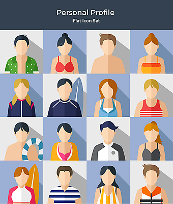 아이콘 여자 남자 수영복 수영장 사람 여러명 상반신 여름 세트 비키니 다양 서핑보드 플랫아이콘 튜브 래쉬가드 2D아이콘 AI파일 옷 계절 다수 보드_스포츠 파일형식 벡터