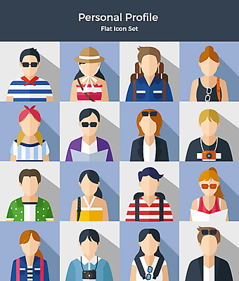 아이콘 여자 남자 여행 지도 배낭 사람 여러명 상반신 세트 선글라스 여행객 카메라 다양 배낭여행 플랫아이콘 밀짚모자 2D아이콘 AI파일 모자_잡화 안경 다수 가방 전자제품 파일형식 벡터