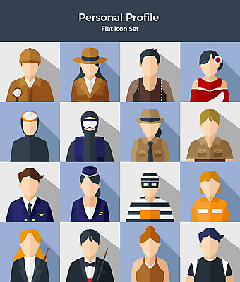 아이콘 직업 여자 남자 사람 여러명 상반신 세트 댄서 다양 승무원 플랫아이콘 트레이너 지휘자 잠수복 탐정 해녀 사육사 죄수 얼굴없음 2D아이콘 AI파일 옷 다수 헬스 음악가 파일형식 벡터