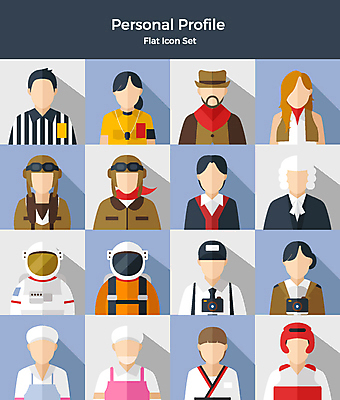 아이콘 여자 남자 운동선수 사람 여러명 상반신 세트 카메라 다양 우주비행사 심판 카우보이 파일럿 판사 사진사 플랫아이콘 태권도 영양사 얼굴없음 2D아이콘 AI파일 직업 스포츠 다수 전자제품 우주 격투기 법률가 작가 파일형식 벡터