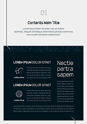 템플릿 별 내지 밤하늘 그래프 사람없음 별자리 프레젠테이션 문서템플릿 서식 레이아웃 문서 제안서 이미지템플릿 AI파일 자연요소 하늘 야간 파일형식 벡터