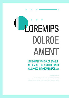 도형 템플릿 표지 사람없음 원형 프레젠테이션 문서템플릿 서식 레이아웃 문서 제안서 이미지템플릿 AI파일 파일형식 벡터