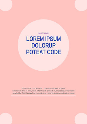 템플릿 표지 사람없음 원형 프레젠테이션 문서템플릿 서식 레이아웃 문서 제안서 이미지템플릿 AI파일 도형 파일형식 벡터