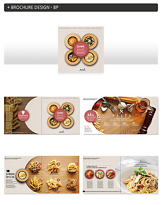 템플릿 ZIP 음식 포크 식재료 파스타 마늘 스파게티 팜플렛 사람없음 향신료 마카로니 인디자인 INDD 이미지템플릿 식기 채소 서양음식 파스타면 향미료 파일형식