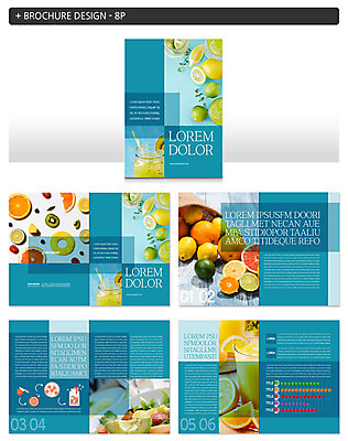 템플릿 ZIP 과일 키위 팜플렛 사람없음 신선 오렌지주스 파인애플 유기농 인디자인 INDD 이미지템플릿 웰빙 과일주스 열대과일 파일형식