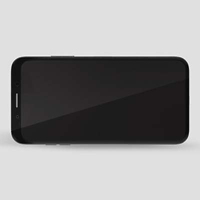 PSD 편집이미지 사람없음 전자제품 스마트폰 핸드폰 한개 3D소스 3D 검은색 디지털합성 목업 베젤리스 편집3D 1 컬러 스마트기기 파일형식