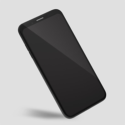 PSD 편집이미지 사람없음 전자제품 스마트폰 핸드폰 한개 3D소스 3D 검은색 디지털합성 목업 베젤리스 편집3D 1 컬러 스마트기기 파일형식