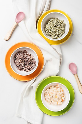 포토 JPG 스튜디오촬영 접시 음식 수저 실내 건강 사람없음 하이앵글 천 유기농 이유식 국내포토 식기 웰빙 뷰포인트 내부 직물 파일형식