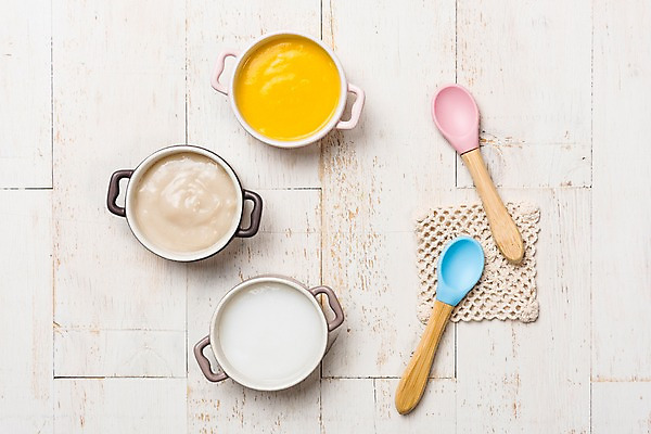 포토 JPG 스튜디오촬영 접시 음식 수저 실내 건강 사람없음 하이앵글 유기농 죽 이유식 미음_음식 국내포토 식기 웰빙 뷰포인트 내부 파일형식