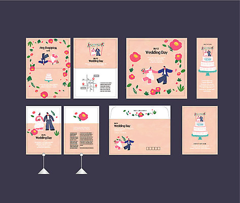 전신 템플릿 배너템플릿 여자 남자 꽃 신부 신랑 결혼 서기 이벤트 여러명 성인 세트 케이크 현수막 전단 청첩장 엽서 초대장 약도 소봉투 행사세트 행사템플릿 AI파일 식물 배너 다수 지도 모션 디저트 편지봉투 카드_감사 사람 편지 홍보물 파일형식 벡터