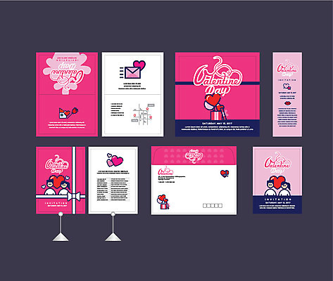 템플릿 커플 배너템플릿 여자 남자 발렌타인데이 이벤트 여러명 성인 세트 현수막 하트 전단 엽서 초대장 약도 소봉투 행사세트 행사템플릿 AI파일 모양 배너 다수 지도 관계 데이이벤트 편지봉투 카드_감사 사람 편지 홍보물 파일형식 벡터