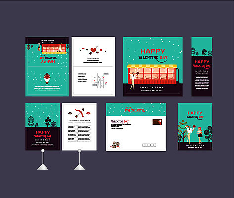 나무 템플릿 커플 배너템플릿 여자 남자 꽃다발 프로포즈 발렌타인데이 이벤트 여러명 성인 세트 현수막 전단 엽서 초대장 약도 소봉투 행사세트 행사템플릿 AI파일 식물 배너 꽃 다수 지도 관계 데이이벤트 편지봉투 카드_감사 사람 편지 홍보물 파일형식 벡터