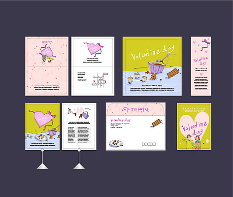 템플릿 커플 배너템플릿 여자 남자 발렌타인데이 이벤트 여러명 성인 세트 초콜릿 현수막 하트 전단 엽서 초대장 약도 소봉투 행사세트 행사템플릿 AI파일 모양 배너 다수 지도 관계 데이이벤트 디저트 편지봉투 카드_감사 사람 편지 홍보물 파일형식 벡터