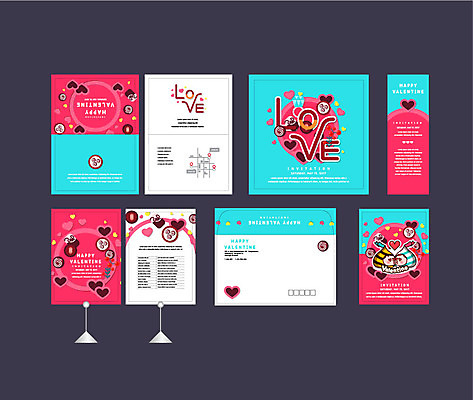 템플릿 커플 배너템플릿 여자 남자 얼굴 발렌타인데이 사랑 이벤트 성인 두명 세트 초콜릿 현수막 전단 엽서 초대장 약도 소봉투 행사세트 행사템플릿 AI파일 배너 감정 지도 관계 데이이벤트 디저트 편지봉투 카드_감사 사람 신체부위 편지 홍보물 파일형식 벡터