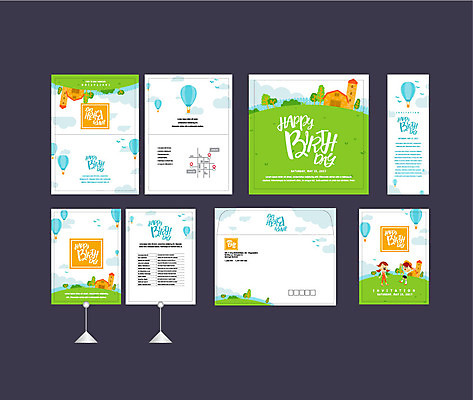 템플릿 배너템플릿 여자 남자 어린이 주택 이벤트 초원 두명 세트 현수막 열기구 생일 전단 엽서 초대장 생일축하 약도 소봉투 행사세트 행사템플릿 AI파일 배너 기념일 지도 항공교통 편지봉투 카드_감사 사람 건물 축하 편지 홍보물 파일형식 벡터