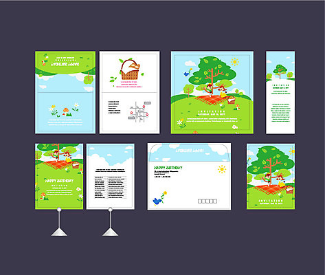 나무 템플릿 배너템플릿 여자 남자 어린이 이벤트 초원 여러명 세트 소풍 현수막 생일 전단 엽서 초대장 약도 소봉투 행사세트 행사템플릿 AI파일 식물 배너 기념일 다수 지도 편지봉투 카드_감사 사람 야외활동 편지 홍보물 파일형식 벡터