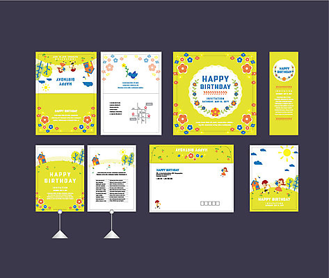 전신 템플릿 배너템플릿 여자 남자 꽃 어린이 하늘 이벤트 초원 여러명 세트 현수막 생일 전단 엽서 초대장 약도 소봉투 행사세트 행사템플릿 AI파일 식물 배너 기념일 다수 지도 편지봉투 카드_감사 사람 편지 홍보물 파일형식 벡터