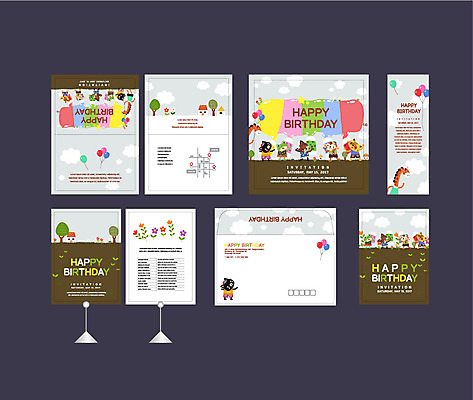 동물 템플릿 배너템플릿 개구리 이벤트 사람없음 세트 현수막 원숭이 생일 기린 전단 엽서 초대장 생일축하 풍선 약도 너구리 소봉투 행사세트 행사템플릿 AI파일 배너 기념일 지도 포유류 편지봉투 카드_감사 양서류 축하 편지 홍보물 파일형식 벡터