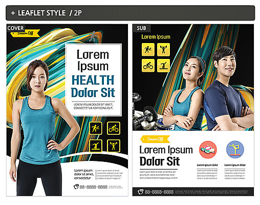 템플릿 여자 남자 ZIP 포스터 리플렛 건강 서기 상반신 20대 성인 앞모습 옆모습 세명 운동 팔짱 기댐 아령 한국인 전단템플릿 전단 기하학 성인만 인디자인 INDD 이미지템플릿 뷰포인트 무늬 모션 사람 동양인 청년 홍보물 파일형식