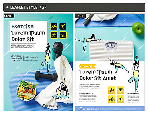 전신 템플릿 여자 ZIP 포스터 리플렛 다이어트 채소 요가 여러명 성인 수건 운동 스트레칭 아령 샐러드 매트 사과 전단템플릿 전단 체중계 인디자인 INDD 이미지템플릿 웰빙 음식 다수 과일 건강 사람 위생용품 홍보물 파일형식