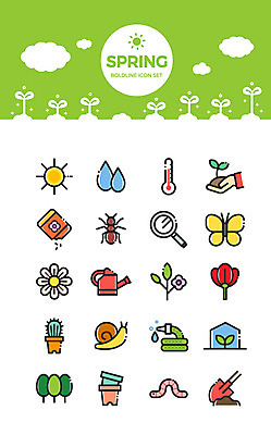 구름 아이콘 화분 지구 장갑 나비 산 씨앗 사람없음 울타리 세트 새싹 흙 봄 물뿌리개 비 모종삽 삽 식목일 바람개비 모종 2D아이콘 AI파일 자연요소 식물 잡화 계절 기념일 곤충 날씨 담장 파일형식 벡터