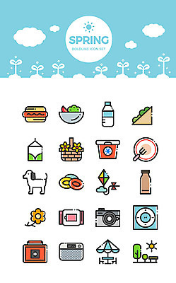 구름 아이콘 그릇 공원 꽃 포크 샌드위치 사람없음 세트 소풍 바구니 새싹 카메라 봄 우유 파라솔 강아지 구급상자 MP3 라디오 연날리기 핫도그 아이스박스 물티슈 2D아이콘 AI파일 자연요소 식물 식기 계절 공공시설 음식 유제품 패스트푸드 전자제품 반려동물 야외활동 전통놀이 의료용품 개 파일형식 벡터