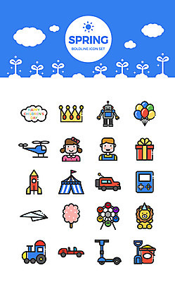 구름 아이콘 여자 남자 어린이 인형 자동차 왕관 선물 두명 세트 장난감 새싹 봄 놀이공원 기차 로켓 헬리콥터 어린이날 게임기 로봇 종이비행기 풍선 모래놀이 솜사탕 퀵보드 2D아이콘 AI파일 자연요소 식물 계절 기념일 모래 육상교통 교통수단 놀이 디저트 대중교통 비행기 사람 테마파크 종이접기 파일형식 벡터