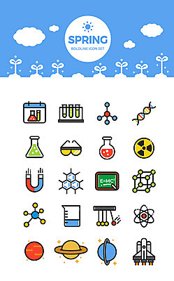 구름 아이콘 과학 학교 실험 사람없음 세트 새싹 칠판 봄 로켓 DNA 위험 플라스크 핵 원자 토성 자석 과학의날 원자구조 천왕성 화성 2D아이콘 AI파일 자연요소 식물 계절 교육 컨셉 실험기구 행성 생명공학 파일형식 벡터 법정기념일