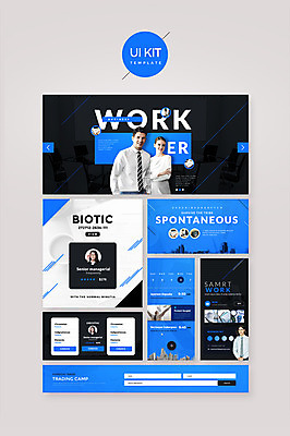 PSD 서양인 외국인 템플릿 여자 남자 웹템플릿 디자인시안 여러명 20대 성인 파란색 홈페이지 비즈니스맨 비즈니스우먼 UI UI키트 이미지템플릿 컬러 다수 비즈니스 사람 인종 청년 직장인 파일형식