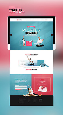 PSD 템플릿 여자 딸 어린이 분홍색 웹템플릿 하늘색 요가 사이트템플릿 모녀 엄마 줄자 건강 여러명 성인 30대 태블릿 홈페이지 홈페이지시안 한국인 여자만 이미지템플릿 웰빙 컬러 다수 가족 자 사람 동양인 장년 파란색 전자제품 스마트기기 파일형식