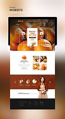PSD 템플릿 여자 빵 웹템플릿 사이트템플릿 한명 20대 성인 태블릿 홈페이지 갈색 홈페이지시안 한국인 바게트 성인여자한명만 이미지템플릿 1 음식 컬러 사람 동양인 청년 전자제품 스마트기기 여자한명만 성인여자만 파일형식
