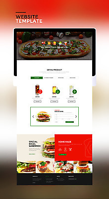 PSD 템플릿 웹템플릿 사이트템플릿 맥주 피자 사람없음 빨간색 태블릿 홈페이지 홈페이지시안 햄버거 콜라 이미지템플릿 컬러 주류 패스트푸드 서양음식 전자제품 스마트기기 탄산음료 파일형식