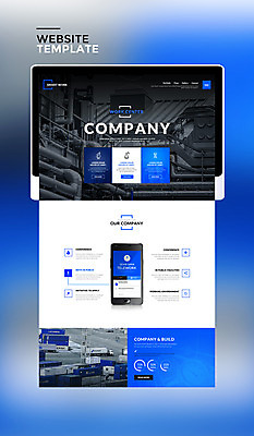 PSD 템플릿 산업 웹템플릿 비즈니스 사이트템플릿 사람없음 파란색 스마트폰 태블릿 홈페이지 홈페이지시안 컨테이너 자원 이미지템플릿 컬러 전자제품 핸드폰 스마트기기 파일형식