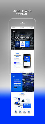 PSD 템플릿 산업 웹템플릿 비즈니스 디자인시안 모바일 사람없음 파란색 스마트폰 홈페이지 컨테이너 모바일템플릿 모바일웹 자원 이미지템플릿 컬러 핸드폰 스마트기기 파일형식