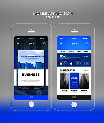 PSD 템플릿 산업 웹템플릿 비즈니스 디자인시안 모바일 빌딩 사람없음 파란색 스마트폰 홈페이지 어플리케이션 모바일템플릿 자원 석유통 모바일앱 이미지템플릿 컬러 건물 핸드폰 스마트기기 파일형식