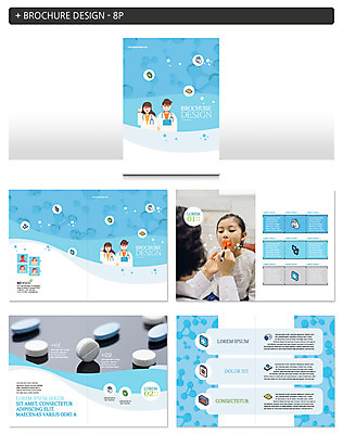 템플릿 여자 노년 ZIP 어린이 의학 팜플렛 여러명 알약 진료 한국인 의사 60대 검사_조사 인디자인 INDD 이미지템플릿 다수 사람 동양인 성인 약 의료진 파일형식