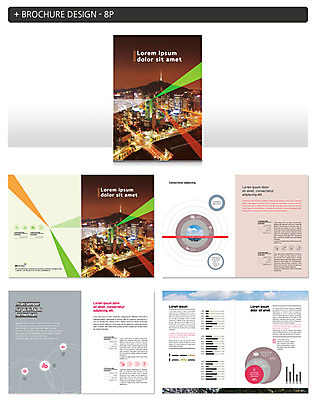 템플릿 ZIP 야경 그래프 빌딩 팜플렛 사람없음 도시풍경 도시 남산타워 인디자인 INDD 이미지템플릿 풍경 건물 야간 남산 파일형식 풍경_경치
