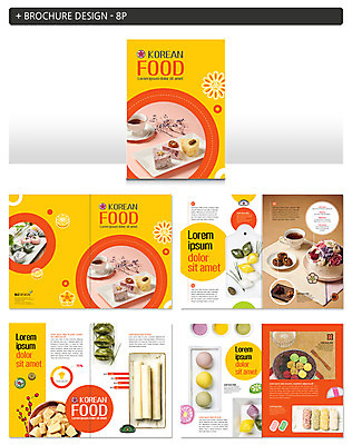 템플릿 한국전통 ZIP 떡 팜플렛 사람없음 전통음식 차 한과 가래떡 인절미 인디자인 INDD 이미지템플릿 전통 음료 음식 디저트 한국 파일형식