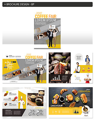 템플릿 여자 남자 ZIP 커피 빵 샌드위치 팜플렛 여러명 20대 성인 30대 한국인 원두 제빵사 성인만 인디자인 INDD 이미지템플릿 직업 음료 음식 다수 사람 동양인 청년 장년 파일형식