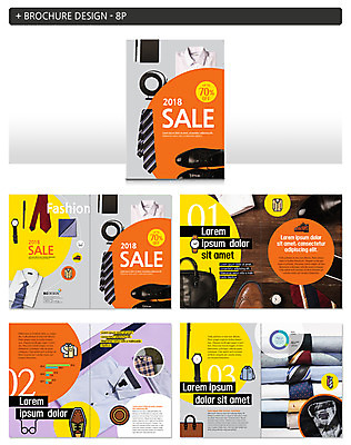 템플릿 잡화 옷 패션 ZIP 구두 넥타이 정장 팜플렛 사람없음 세일 인디자인 INDD 이미지템플릿 신발 파일형식