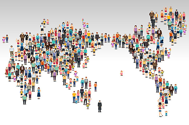 여자 노년 남자 어린이 세계지도 일러스트 함께함 서기 여러명 성인 군중 국내일러스트 AI파일 다수 컨셉 지도 모션 사람 세계 파일형식 벡터